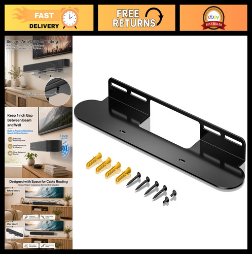 Universal soundbar wall mount - soundbar,